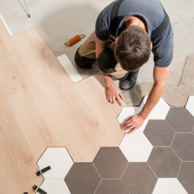 Flooring installation services in Granbury